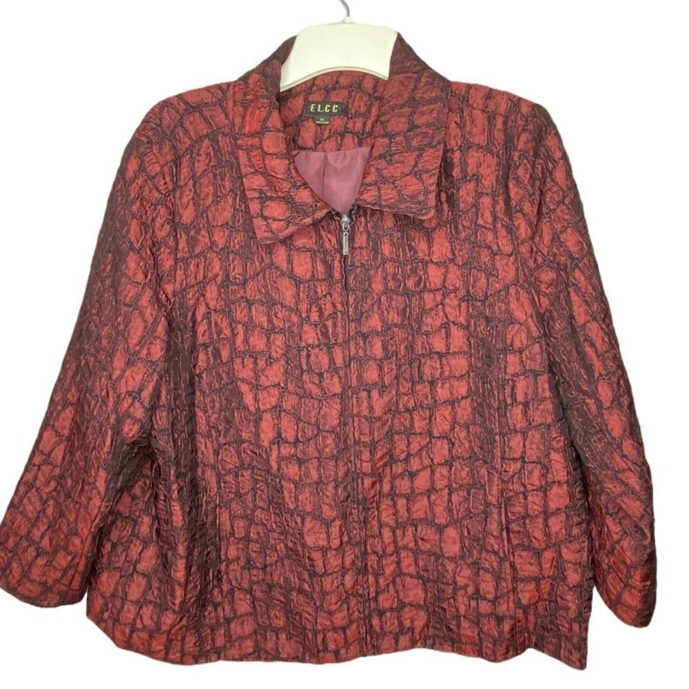 ELCC Jacket Black Red